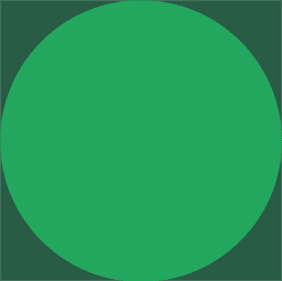 Círculo verde